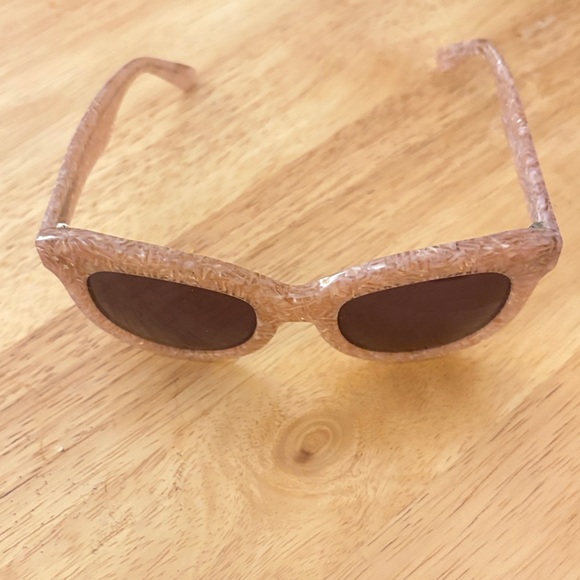 Krewe Pink Sunglasses Julia Cat-Eyed - Picture 2 of 4